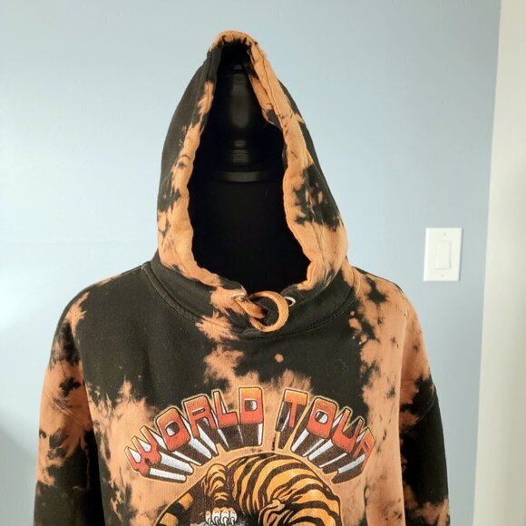 Smart Blanks World Tour Tiger Rock and Roll Hoodie Sweatshirt Medium 13B - Picture 6 of 16